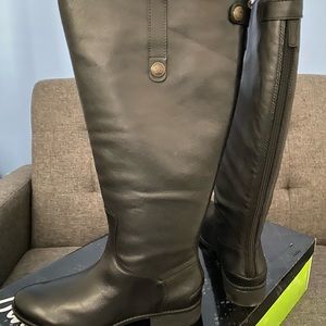 Sam Edelman Penny2 Wide Calf Leather Riding Boots